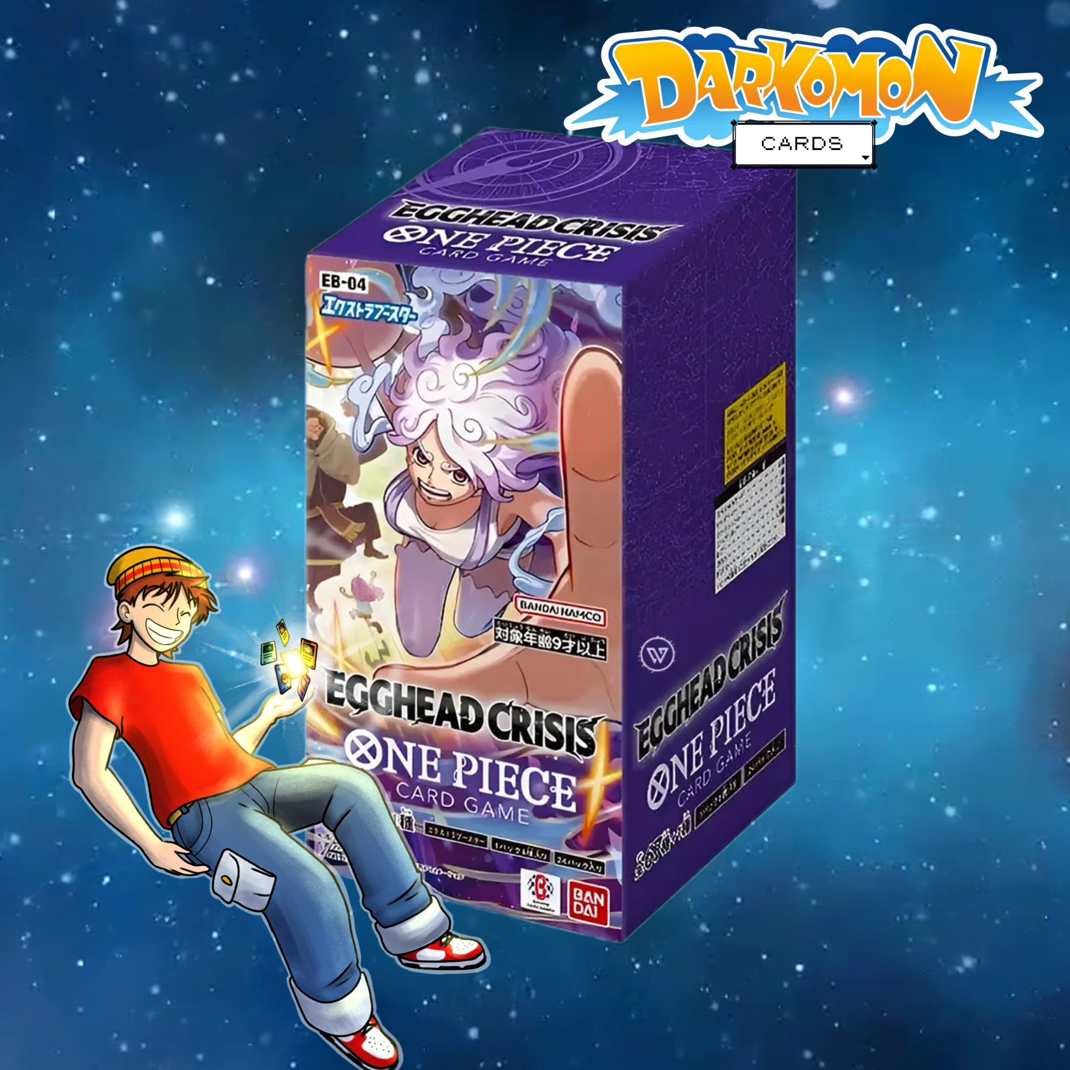 One Piece EB-04 Egghead crisis display buste 24 bustine jap