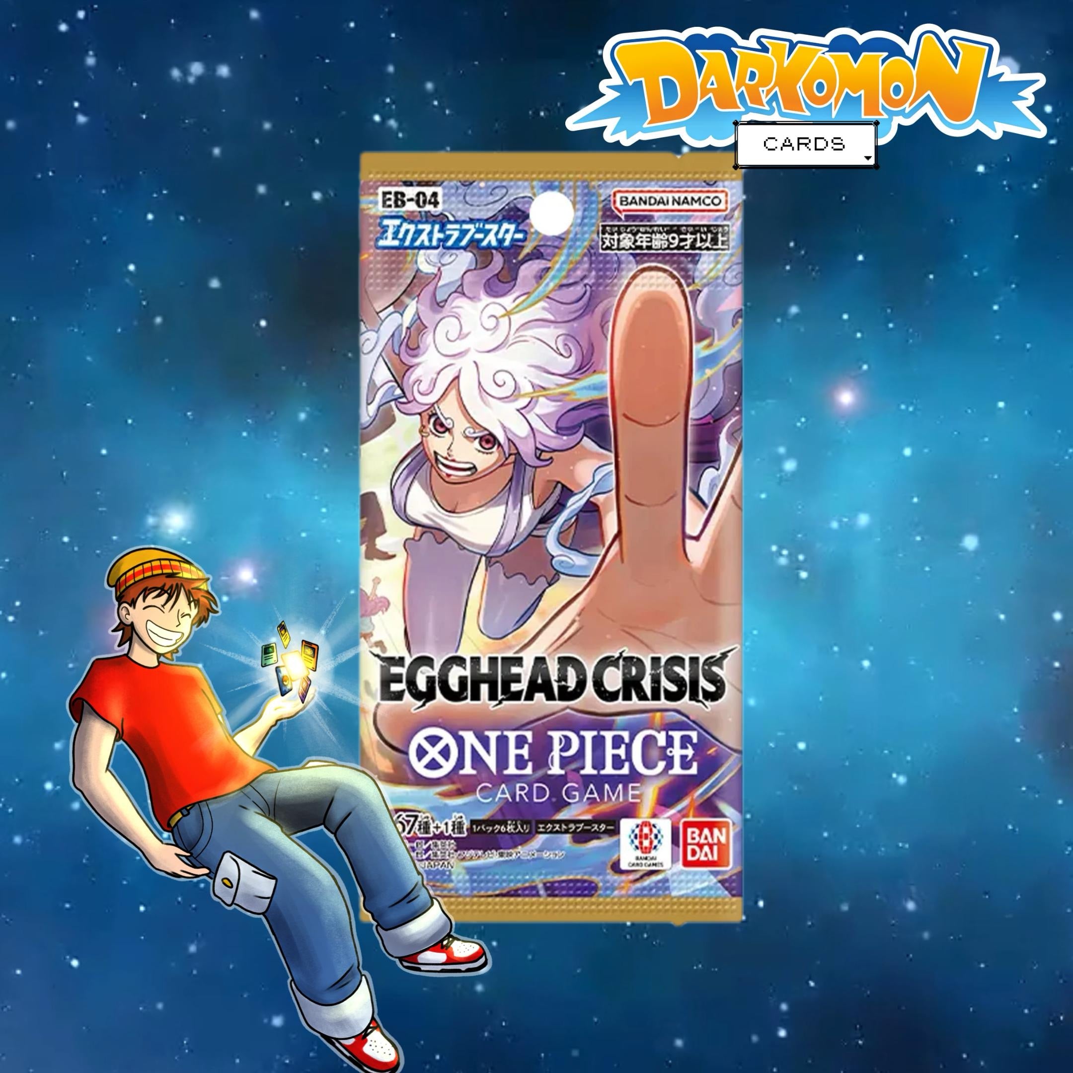 One Piece EB-04 Egghead crisis bustina singola Jap