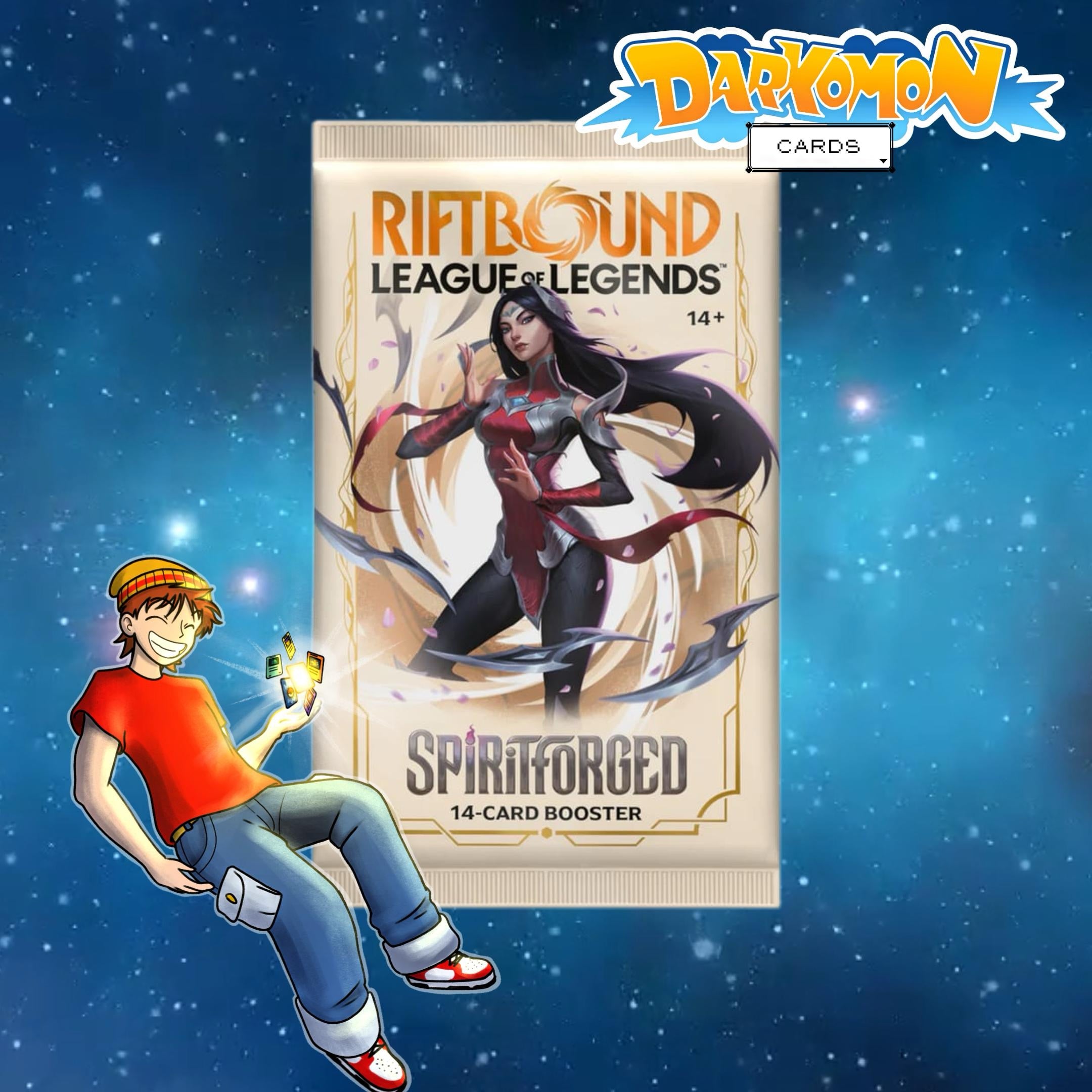 League of Legends: Riftbound Spiritforged bustina singola English