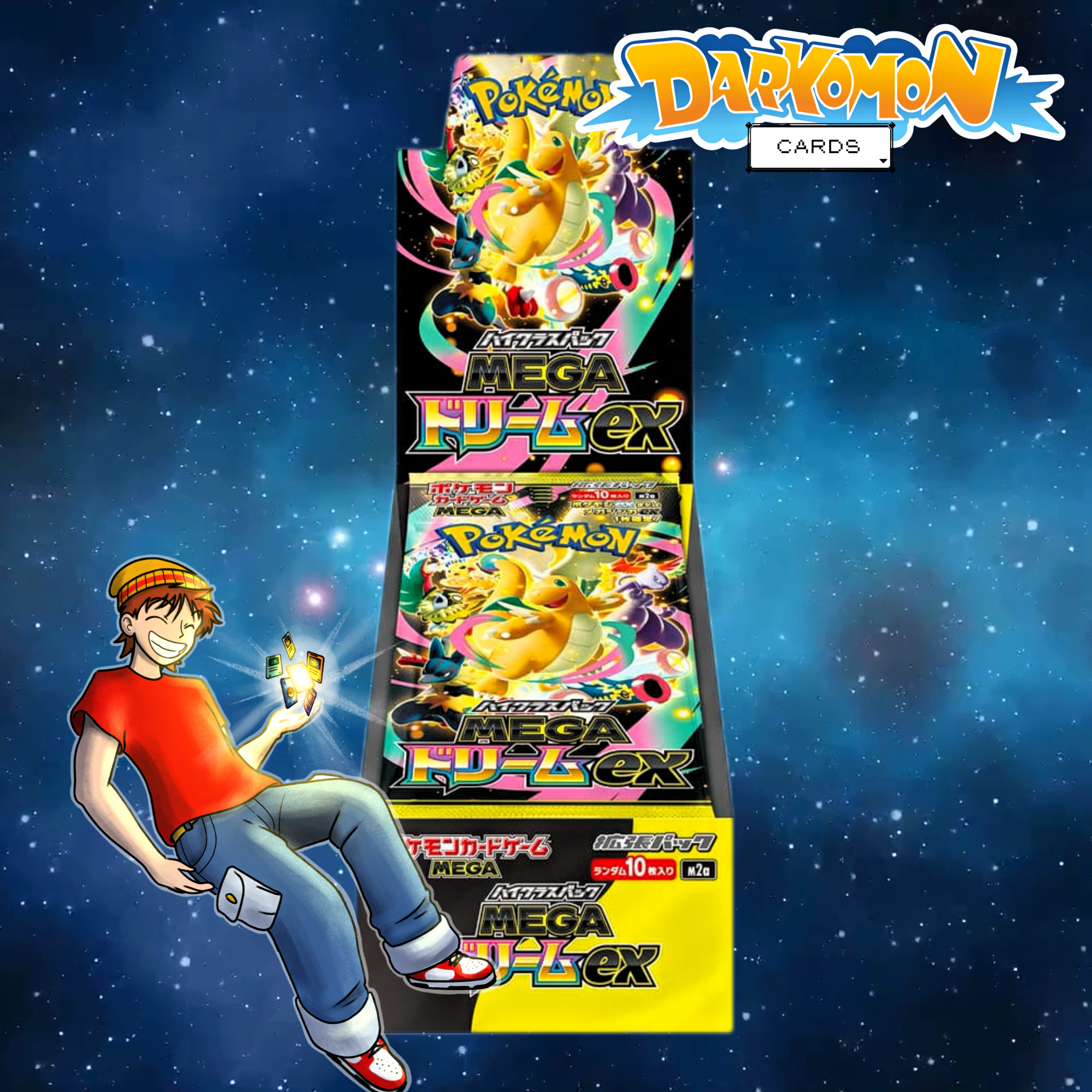 Pokemon Mega Dream EX jap Box intero