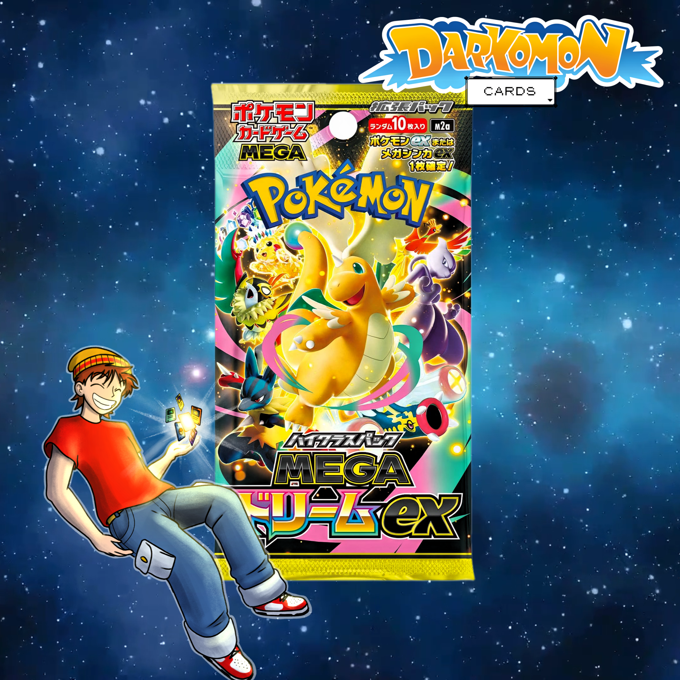 Pokemon Mega Dream EX jap bustina singola